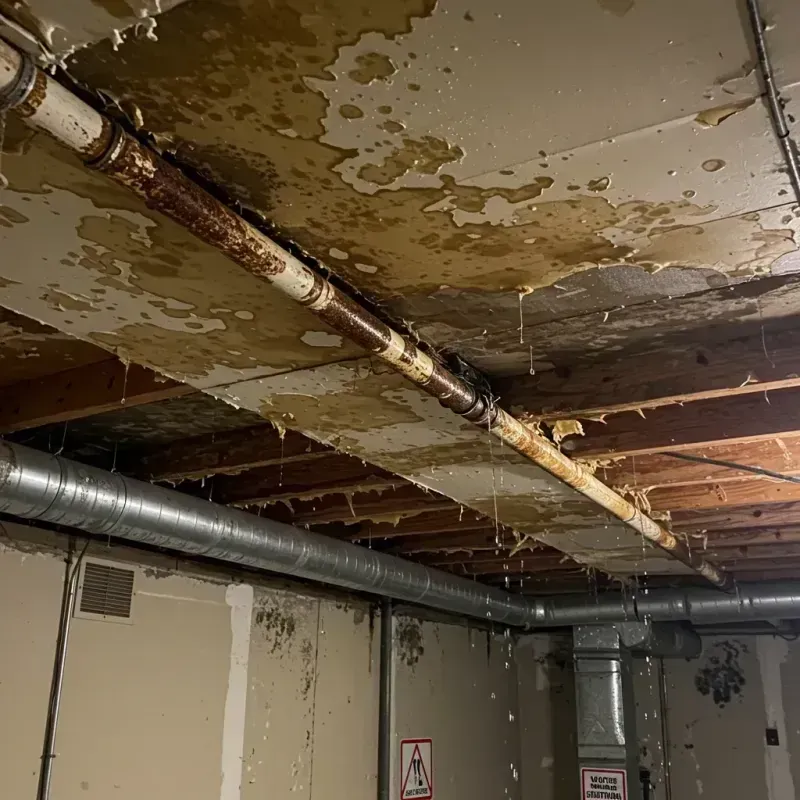 Ceiling Water Damage Repair in Dale, IN