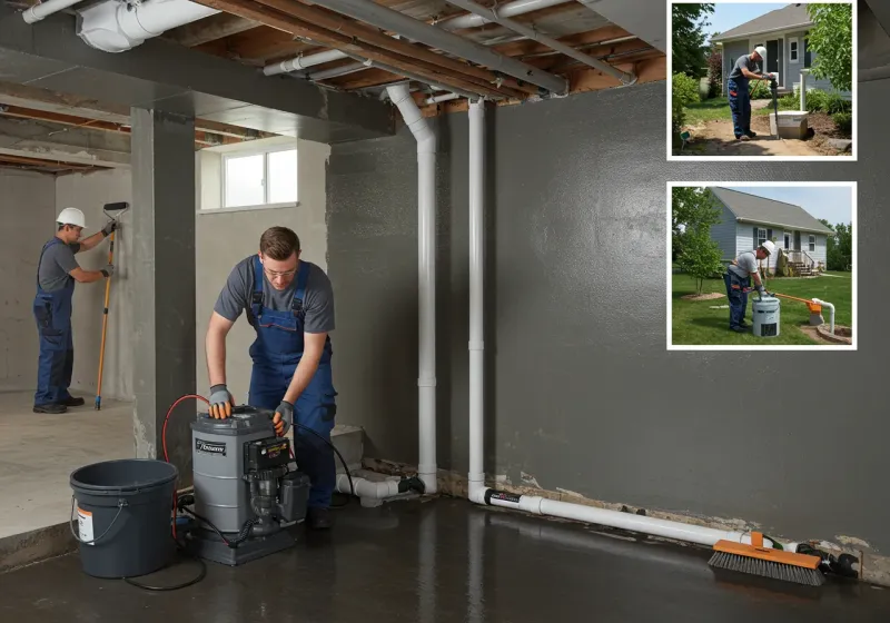 Basement Waterproofing and Flood Prevention process in Dale, IN